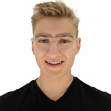 Load image into Gallery viewer, Arlo Clear Gold Men's Unisex Eyeglasses | Baxter Phillips | Fashionable Prescription Eyewear