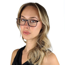 Load image into Gallery viewer, Beckett Burgundy Gold Female Unisex | Baxter Phillips | Fashionable Prescription Eyewear