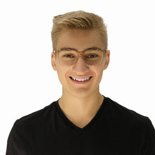 Load image into Gallery viewer, Bedford Clear Beige Male | Baxter Phillips | Fashionable Prescription Eyewear