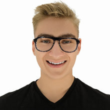 Load image into Gallery viewer, Bond Men's Transparent Grey Eyeglasses | Baxter Phillips | Fashionable Prescription Eyewear