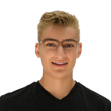 Load image into Gallery viewer, Fitzroy Rose Gold Male Unisex | Baxter Phillips | Fashionable Prescription Eyewear
