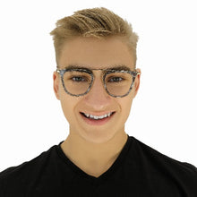 Load image into Gallery viewer, Kensington Grey Tortoise Gold Male Unisex | Baxter Phillips | Fashionable Prescription Eyewear