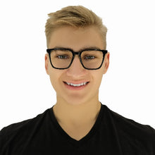 Load image into Gallery viewer, Nico Black Unisex Male| Baxter Phillips | Fashionable Prescription Eyewear