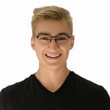 Load image into Gallery viewer, Richmond Tortoise Gold Unisex Male| Baxter Phillips | Fashionable Prescription Eyewear