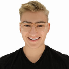 Load image into Gallery viewer, Ryder Clear Beige Unisex Male | Baxter Phillips | Fashionable Prescription Eyewear