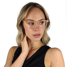 Load image into Gallery viewer, Ryder Clear Beige Unisex Female| Baxter Phillips | Fashionable Prescription Eyewear