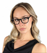 Load image into Gallery viewer, Sophie Black Unisex Female | Baxter Phillips | Fashionable Prescription Eyewear