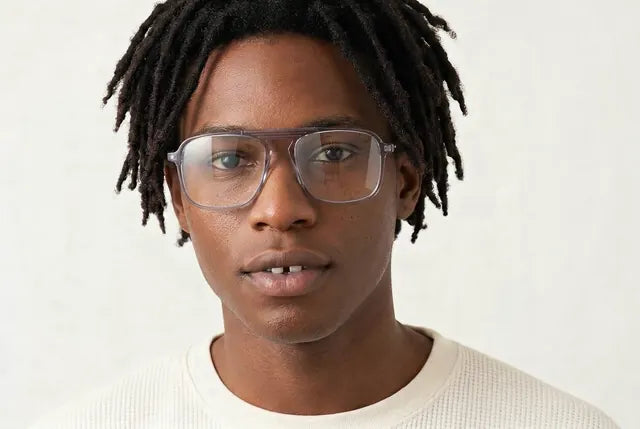 Miller on a model, Clear Grey
