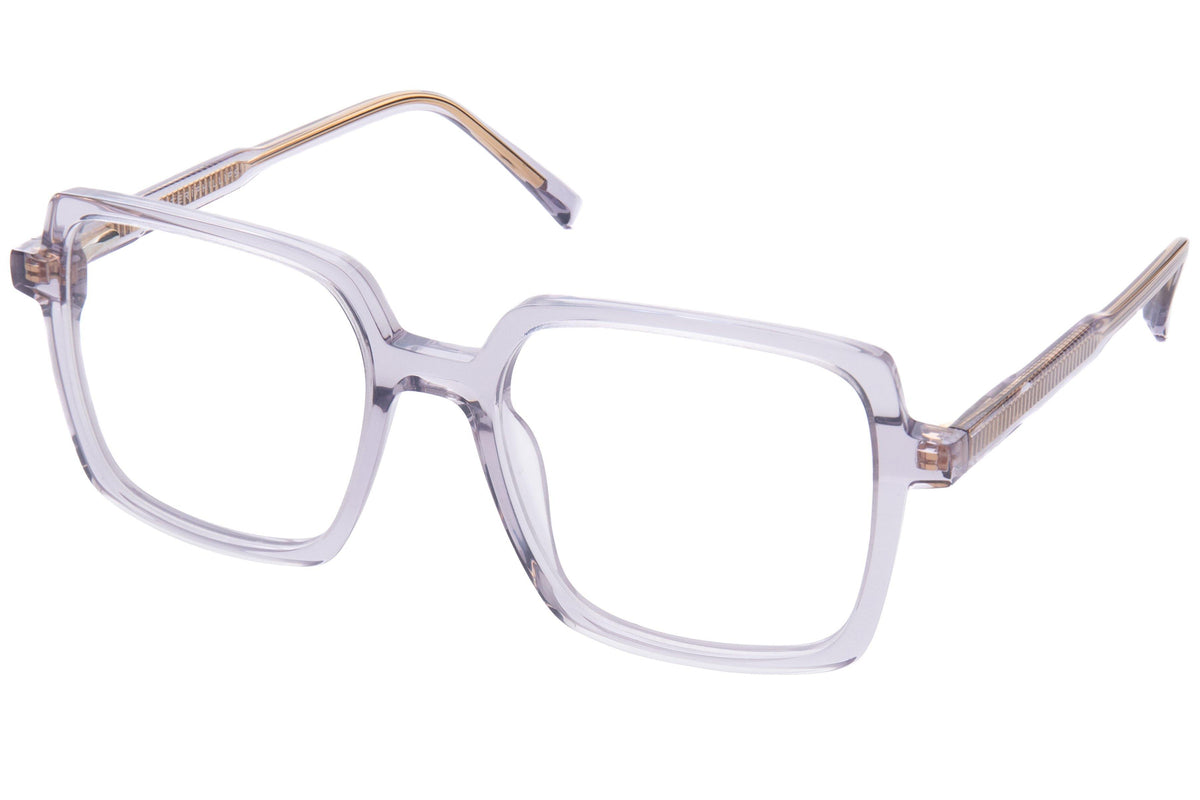Arlo Clear Grey | Baxter Phillips | Fashionable Prescription Eyewear