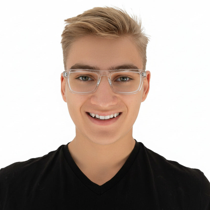 Dexter Men's Clear Eyeglasses | Baxter Phillips | Fashionable Prescription Eyewear