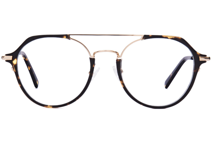 Lennon Men's Eyeglasses, Tortoise / Gold
