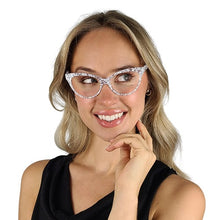 Load image into Gallery viewer, Marina Clear White Speckle Female | Baxter Phillips | Fashionable Prescription Eyewear
