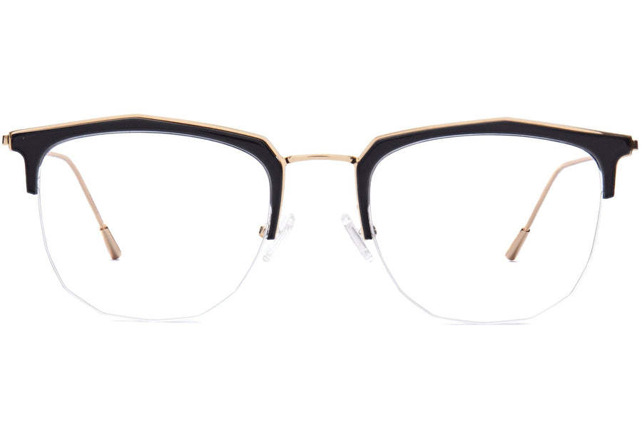 Rachel Women's Eyeglasses, Black / Gold