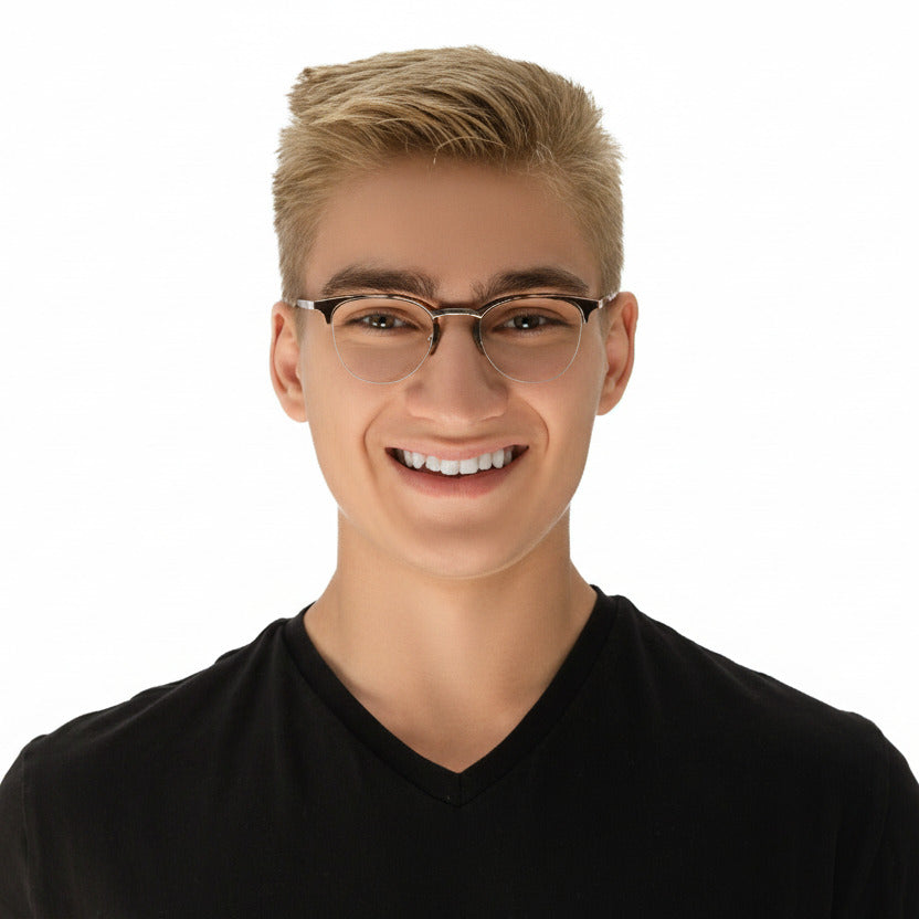 Richmond Tortoise Gold Unisex Male| Baxter Phillips | Fashionable Prescription Eyewear