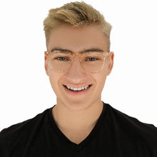 Load image into Gallery viewer, Ryder Clear Beige Unisex Male | Baxter Phillips | Fashionable Prescription Eyewear
