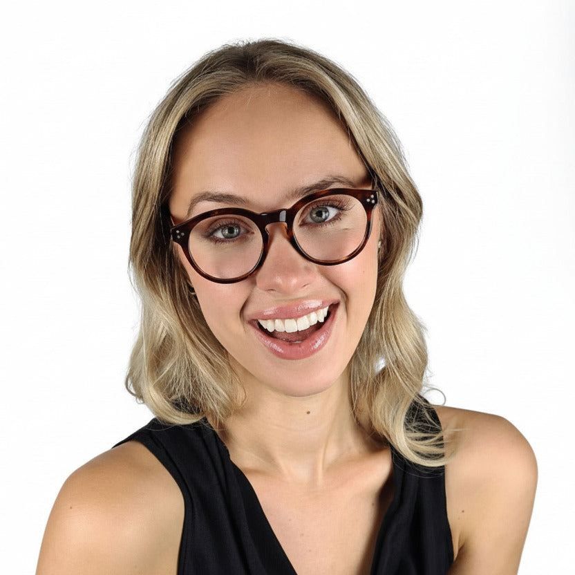 Saville Tortoise Unisex Female | Baxter Phillips | Fashionable Prescription Eyewear