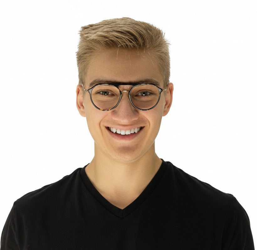 Suffock Tortoise Men's Eyeglasses | Baxter Phillips | Fashionable Prescription Eyewear